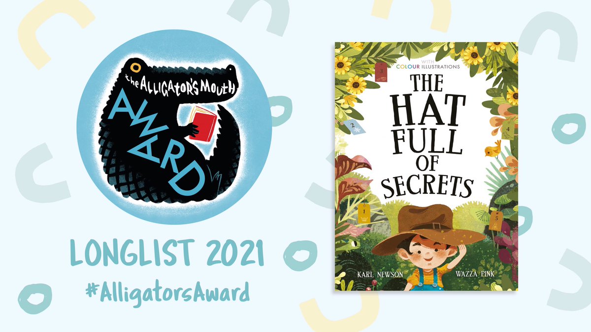 The Hat Full of Secrets written by Karl Newson @Karlwheel and illustrated by Wazza Pink @PinkWazza (Stripes, Little Tiger Press @StripesBooks) #AlligatorsAward