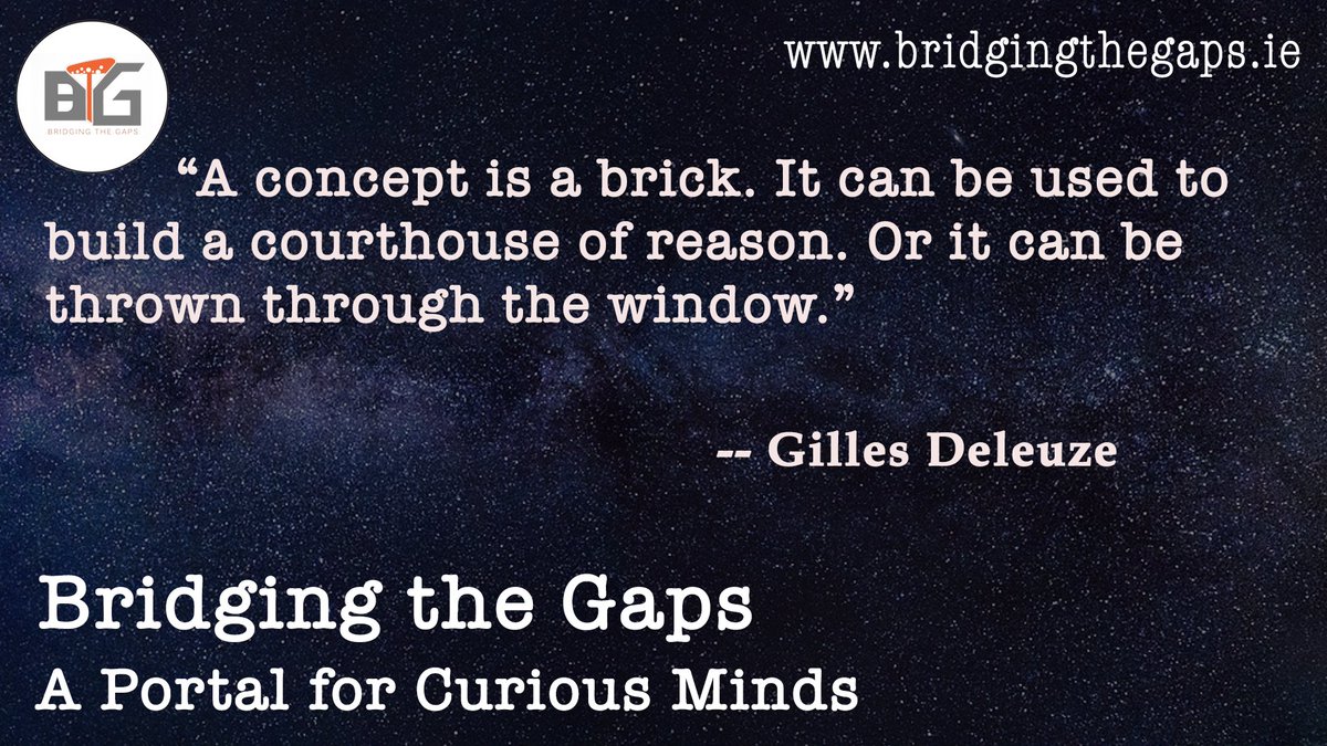 BTG_ie's tweet photo. Bridging the Gaps IE #podcasts listen & share to spread the word #SciComm #physics #AI #philosophy #space #brain #BookReviews #books #science #authors #Dublin #knowledge #Teaching #Research #ResearchReviews #bookreviews
https://t.co/joAKRy4huL https://t.co/El7CJDZAFC