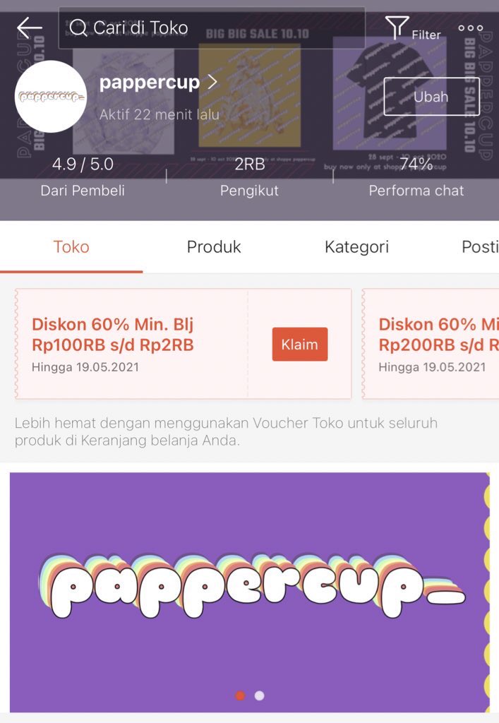 pappercup_'s tweet photo. Parfum ganteng check ✨

mau ajak member NCT modal 39K aja!!
parfum 35ml ada 8 varian yang pasti cocok buat kamu.

banyak promo menarik juga lohh,
buruan atuh kepoin sekarang

https://t.co/CDyy1ywCwc
happy shoping 😊 https://t.co/nceHjxZeRo