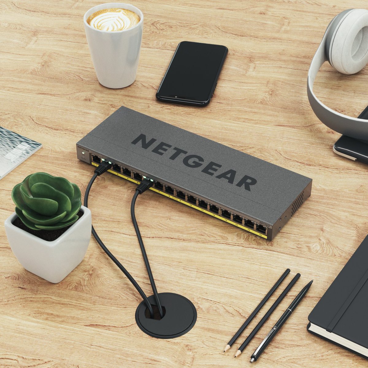 #IoT ist aus modernen #Business-Umgebungen nicht mehr wegzudenken. Egal ob #VoIP-Telefonie, #IP-Überwachungskameras oder Wireless Access Points. Die meisten nutzen #PoE. Hierfür bietet #NETGEAR das branchenweit größte Portfolio an PoE Switches: netgear.de/landings/poe/