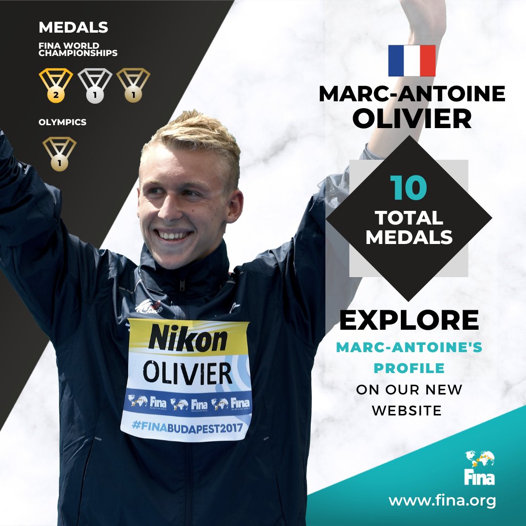 WorldAquatics's tweet photo. We caught up with 🇫🇷 Marc-Antoine Olivier, Olympic Bronze medallist and recent🥇medallist in the 10km race in the #MSWS2021 Doha. 🏊♂️
Read his full interview:
https://t.co/Lm7me4GdmX
#openwater #FINA https://t.co/h1veAyb0dQ