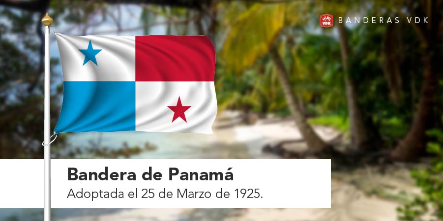 BanderasVDK's tweet photo. ¡DÍA DE LA BANDERA DE PANAMÁ! 🇵🇦

Adoptada el 25 de marzo de 1925. Formada de tres colores, rojo, blanco y azul, dividida en cuatro rectángulos, con una estrella en cada rectángulo blanco

🛒¿Te gustaría tener una #bandera de #Panamá?  https://t.co/1R6JfaR2oq

#banderasVDK https://t.co/VIhduJMnEm
