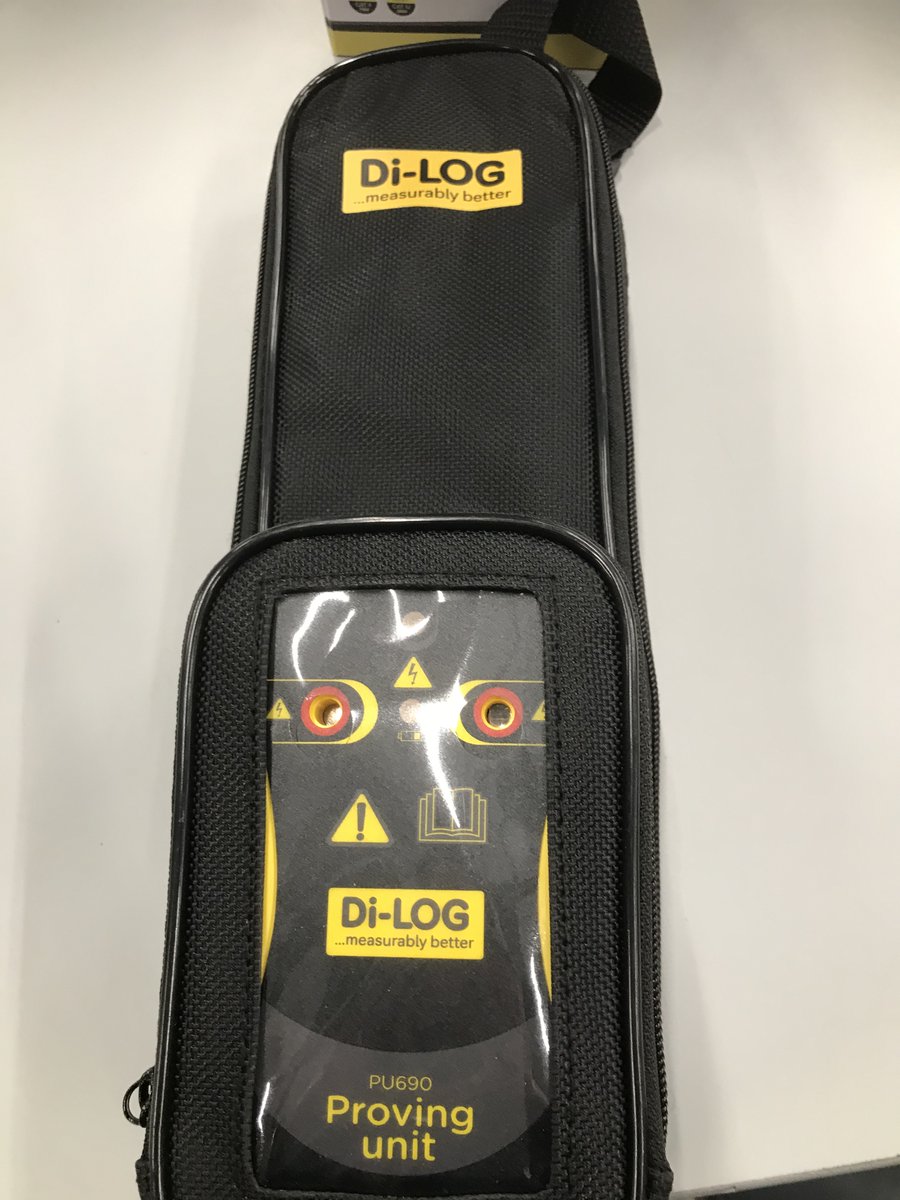 As well as hosting a webinar last week for the electrical installation learners @colegcambria the generous folks at <a href="/DilogGroup/">DilogGroup</a> @Paulmdilog1 <a href="/DaveJSweetman/">Dave Sweetman</a> have donated two of their CombiVolt Proving Unit Kits to help develop the vital skill of #safeisolation ⚡️