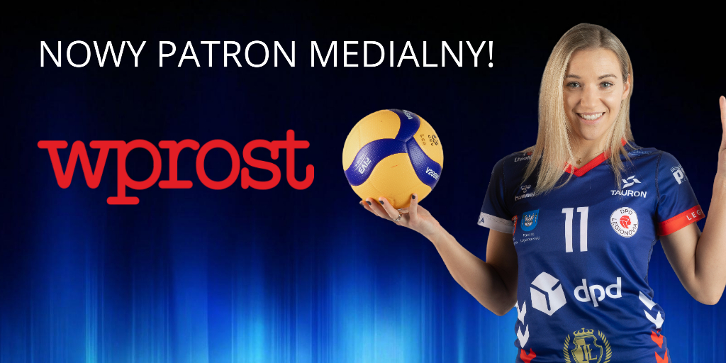 BOOOOM! 

Witamy na pokładzie! Redakcja <a href="/TygodnikWPROST/">WPROST.pl</a> objęła ekipę DPD IŁCapital Legionovii Legionowo oficjalnym patronatem medialnym! Witamy w trójkolorowej, siatkarskiej rodzinie!