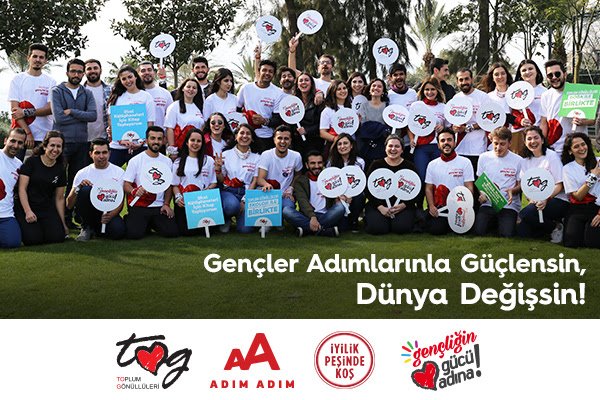 #adımadım #iyilikpeşindekoş 
<a href="/haluklevent/">Haluk Levent ( Ahbap Ekibi )</a> <a href="/TOGVakfi/">Toplum Gönüllüleri Vakfı</a>