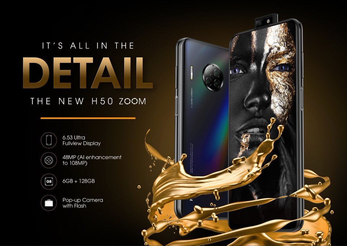 TheLifesWay's tweet photo. Some of the main features of the new smartphone #HisenseSA #HisenseMobile #HelloHisense @HisenseSA #HelloH50Zoom #TheLifesWay #Johannesburg #SouthAfrica https://t.co/QC0ARelfu0