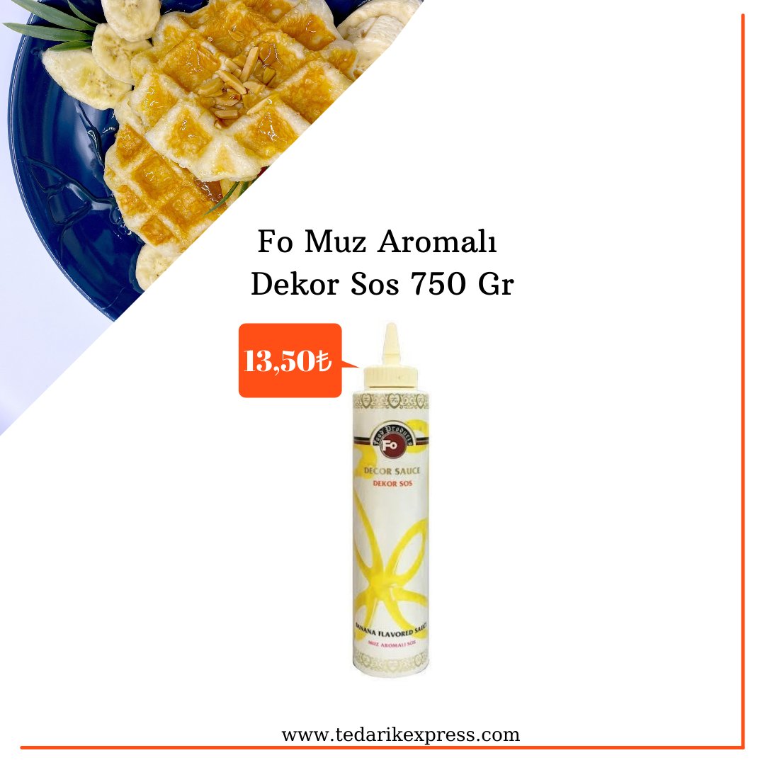 Fo Dekor Soslar Mart 2021 boyunca uygun fiyatlarla Tedarik Express'te, tıklayın web sitemizden siparişinizi tamamlayın.

#tedarikexpress #dekorsos #wafflesos #çikolatasosu #karamel #muzlutarifler