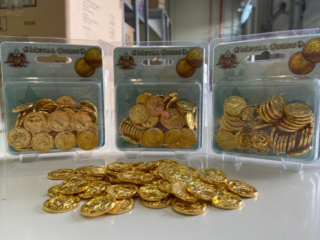 MetropolisCnter's tweet photo. Si queréis participar en el sorteo de unas monedas metálicas tan chulas como estas para el Arcadia Quest, solo tenéis que darle fav y RT a esta publicación! #arcadia_quest #asmodee https://t.co/pnO4qsbp8q