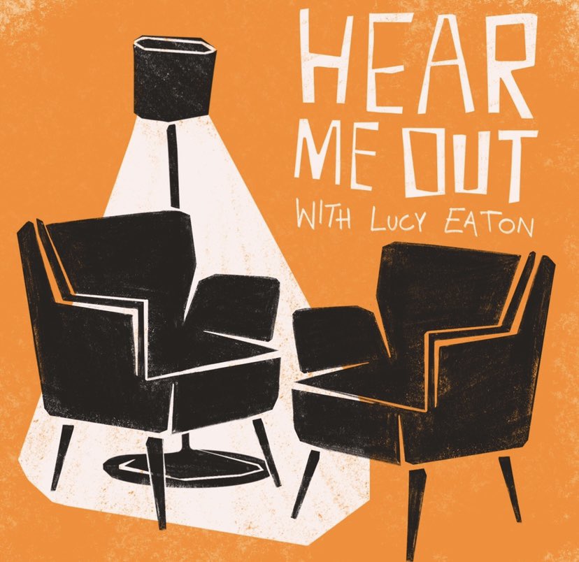 TTAT_Podcast's tweet photo. New podcast recommendation: HEAR ME OUT.

If you love theatre or are fascinated by actors or get passionate about great writing, this will fire you up. Brough to you by The Thing About That’s @lucyeatonmess and gorgeous artwork by our Rebecca Bright 🧡 Available on iTunes/spotify https://t.co/m1S5vmX4Px