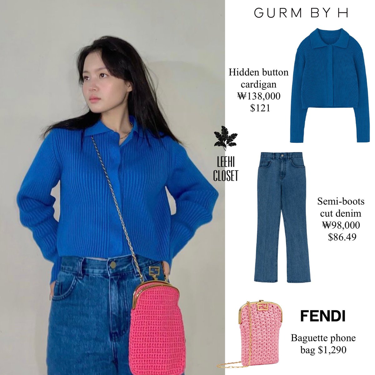 LeehiCloset's tweet photo. 210325 - Leehi IG update
#GurmbyH #Fendi
#Leehi #leehistyle #leehicloset #이하이 https://t.co/ObAoNjxoas