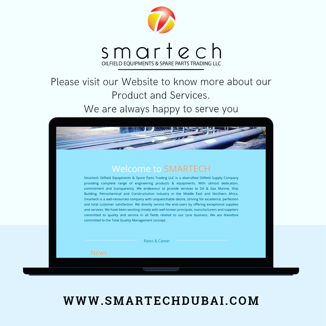 SmartechD's tweet photo. Smartech Dubai: Please visit our website to know more about our product or service. 

We are always happy to serve you.

For Enquiries, Please Contact 
Smartech Dubai 
Mail: sales@smartechdubai.com  

#oilfieldlife #oilfields #valves #instrumentation #pipesandtubes #pipefitting https://t.co/vbTrbidedF