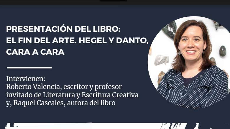 ICS_unav's tweet photo. Esta tarde @rcascales presentará su libro "El fin del arte. Hegel y Danto, cara a cara", en el que se analiza uno de los tópicos más controvertidos de la Estética contemporánea.
⏰ 19.30 h
📍 Aula 1 del @Museo_unav.
🖥️Síguelo online:
https://t.co/3LtqmrwjA8 https://t.co/Z0qjVgSZmy