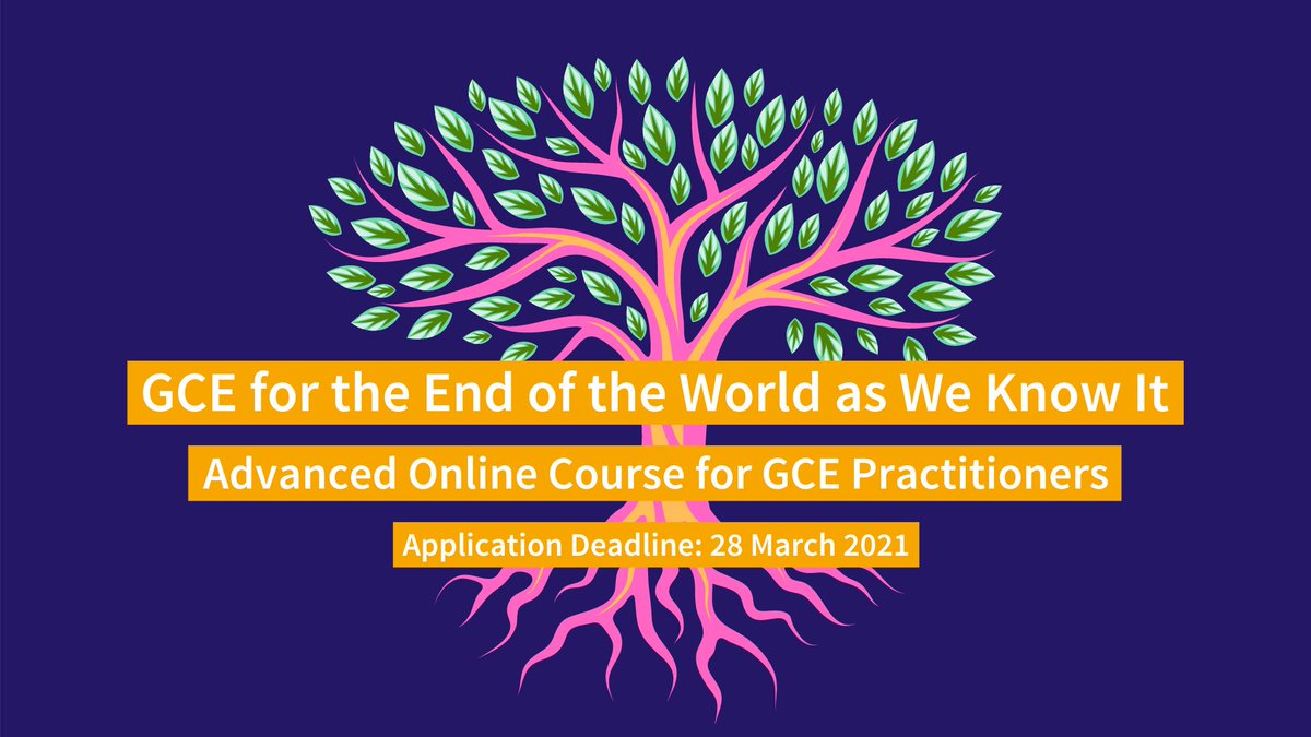 Bridge47_'s tweet photo. Looking to dig deeper &amp; avoid simplistic solutions? This course invites GCE practitioners to explore the paradoxes of modern societies &amp; engage with pedagogical strategies of ‘unlearning’ beyond what's usually possible.  

See more: https://t.co/nJmGnjvGFd #DecolonialFutures https://t.co/1ISz2AhQeN