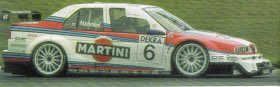 ITC1996's tweet photo. Alessandro Nannini, Alfa Romeo 155, Interlagos ITC 1996 #itc #interlagos #saopaulo #alfa #martini https://t.co/dTjP4gCxqe