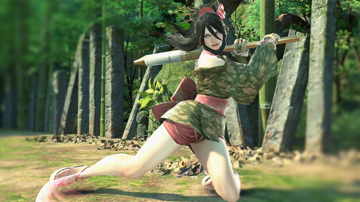 diin126's tweet photo. Green Tea Setsuka🍵 #SoulCaliburVI #SCVI_SET #Setsuka #ソウルキャリバー6 #createasoul #キャラクリ https://t.co/YUlVds1wIk