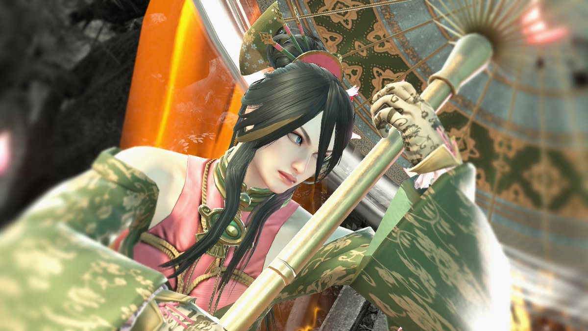 diin126's tweet photo. Green Tea Setsuka🍵 #SoulCaliburVI #SCVI_SET #Setsuka #ソウルキャリバー6 #createasoul #キャラクリ https://t.co/YUlVds1wIk