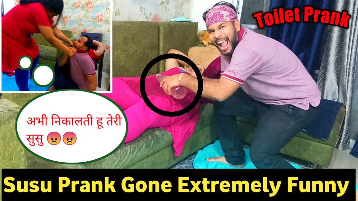 ManojRKFC's tweet photo. Funiest SUSU Prank on Bed Prank On wife :- https://t.co/dgQQfq5X8t smaller role with a bigger impact. #BuntyAurBabli2 #कुछ_लोग_होते_हैं_जो #MalaikaArora #prankonwife #prank https://t.co/DsIVy2E9d8
