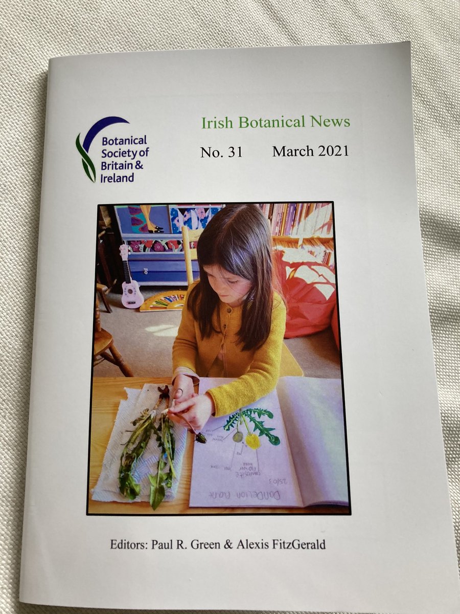 Well look what arrived today... @BSBI_Ireland’s
 annual Irish Botanical News! Just in time to catch up on what’s been happening before the #BSBISpringConference