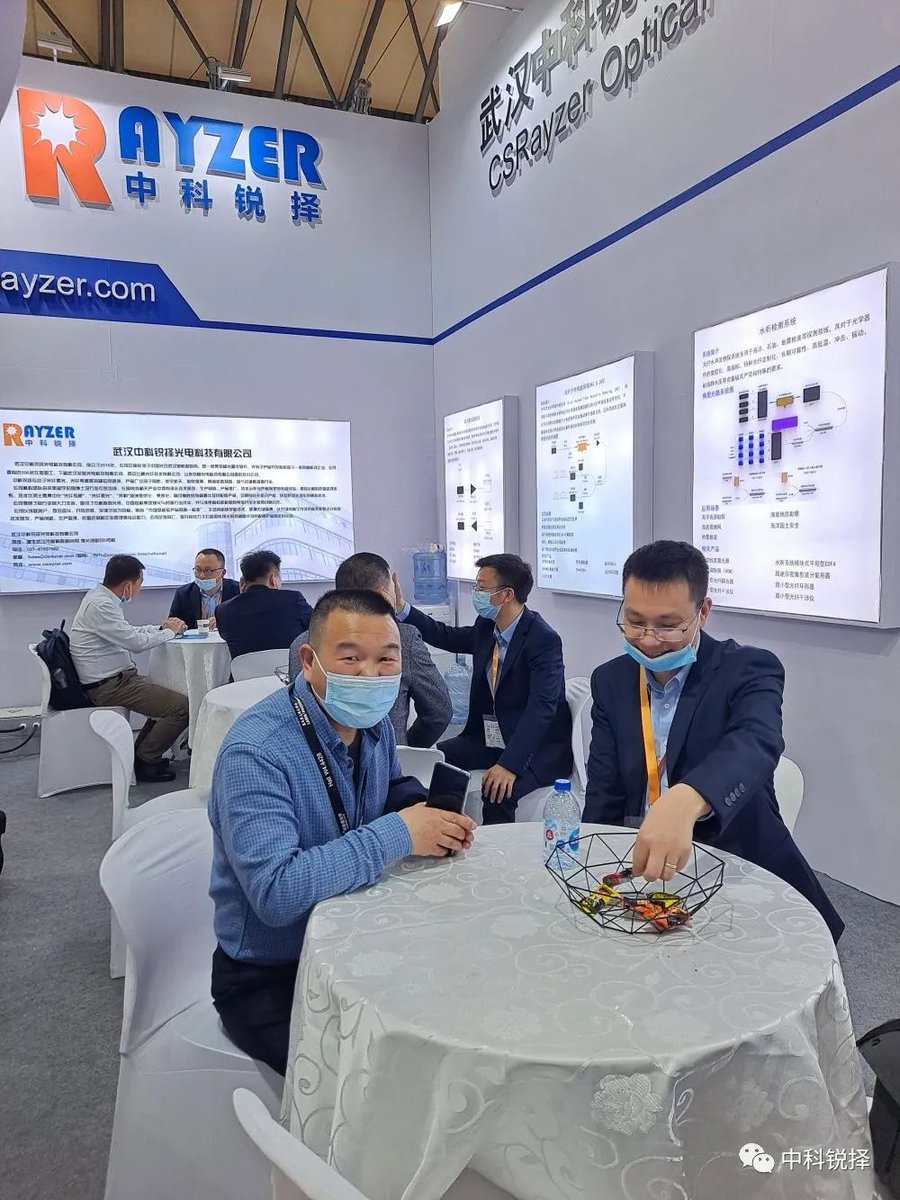 CSRayzer's tweet photo. CSRayzer Optical Technology Sales Team shows in 2021 Laser World of Photonics China Shanghai EXPO. https://t.co/oPdBD93vce