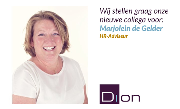 Vanaf 1 april is Marjolein de Gelder in dienst bij DION Groep. Marjolein komt met haar brede kennis en ervaring in HR ons team versterken als HR-adviseur. In deze blog vertelt Marjolein wie ze is en wat haar drijft.
dion.nl/even-kennismak…