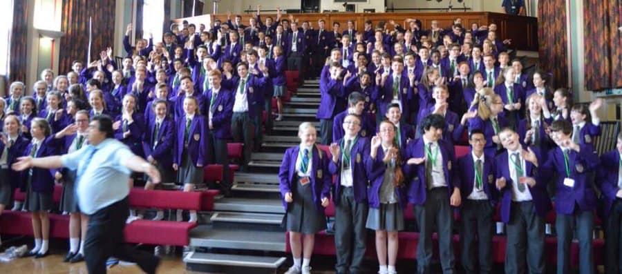 StEdwardsColl's tweet photo. Today's #ThrowbackThursday is in honour of Mr Mourani, whose birthday it is today. Joyeux Anniversaire, notre cher ami xx https://t.co/3fAmW599kD