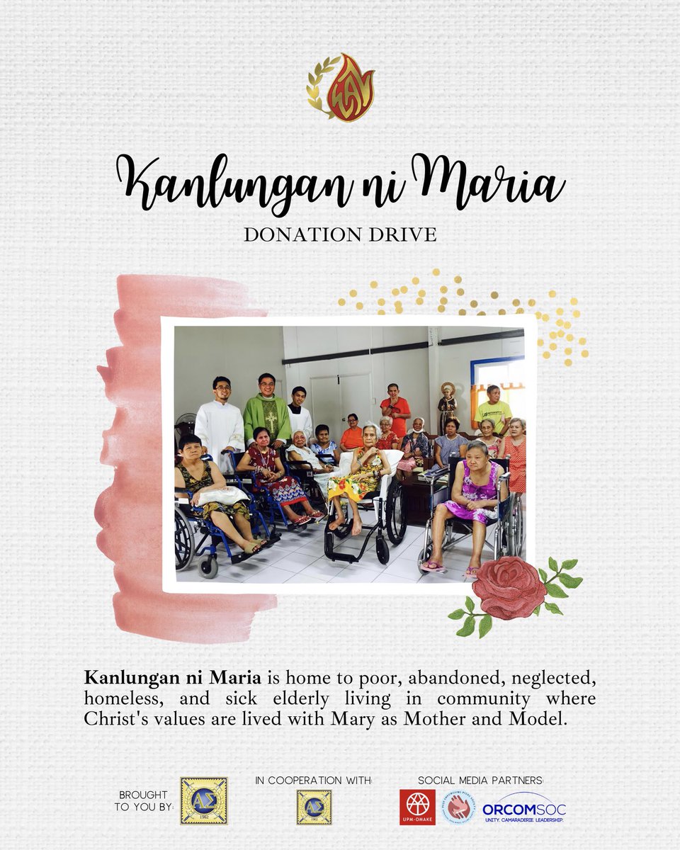 EANmanila's tweet photo. To cap off the celebration of International Women’s Month, we will be having our culminating outreach program on March 31, 2021 with the elderly women of Kanlungan ni Maria, which is a community home for the abandoned and sick elderly.
#IWD2021
#FeminaInvicta
#ChooseToChallenge https://t.co/tkSZxZgJNc
