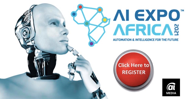 EVENT - Looking to find &amp; meet with buyers &amp; distributors of AI, RPA &amp; 4IR products or services? You won't want to miss #AIExpoAfrica 2021 ONLINE. Join us on 7-9 Sept. Exhibit: lnkd.in/dHJBHvA || Claim a FREE ticket: lnkd.in/d9GKQgw

#Africa #AI #RPA #4IR #ML