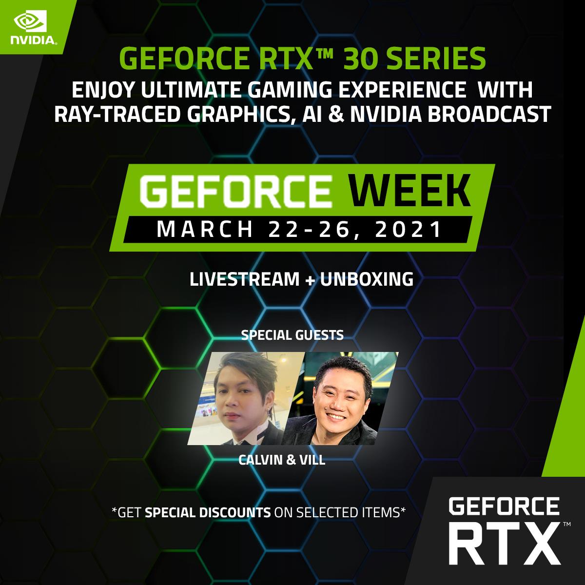 VillSanityy's tweet photo. See you tomorrow at the PCWORX page! Lots of activities are in store for all of you!
We have a huge GIVEAWAY tomorrow as well! LET'S GET IT! π₯
#GeForceWeek #RTX #shopee #PCWORX https://t.co/UL70D5dGzJ