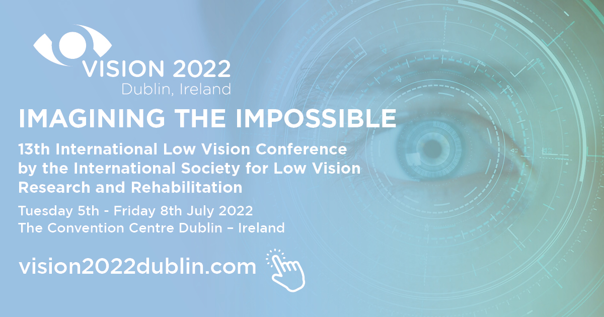 Vision2020IRE's tweet photo. Vision 2022 Dublin New Dates 5th-8th July 2022 https://t.co/p0idsYF2Uf