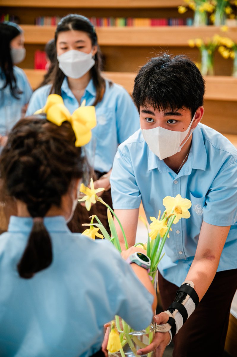 NLCS_Singapore's tweet photo. NLCS (Singapore) have been honoured to give thanks and commemorate the pioneering work of Frances Mary Buss at our inaugural Founder’s Day.  Standing in solidarity with 
@NLCSJeju1🇰🇷, @NLCSDubai🇦🇪,@NLCS1850 🇬🇧 the day included the traditional Service and Daffodil Procession. https://t.co/zJF4j5RddR