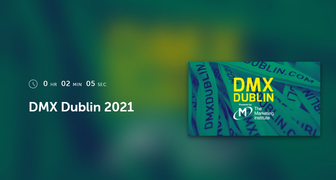 All set for <a href="/DMXDublin/">DMX Dublin</a> today, looking forward to hearing from a great line up of speakers! #DMXDublin