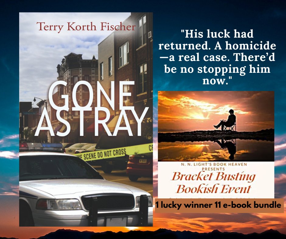 TerryIsWriting's tweet photo. I’m excited to be a part of @NNP_W_Light’s Bracket Busting Bookish Event. https://t.co/5GppW3blXA Check out all the must-read books and enter the #giveaway: https://t.co/zGuELAUeQ6 #AHAgrp #bracketbusting #mustread #books #bookish #giveaway #writingmystery #AHAgrp https://t.co/ERL8ESYxk2