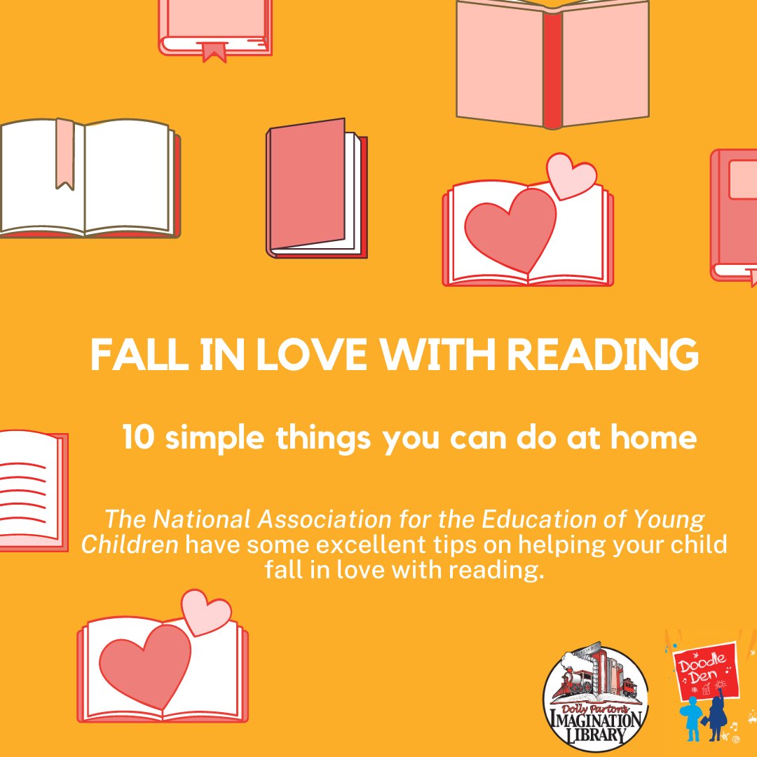 Our friends, NAEYC, have some excellent tips on helping your child fall in love with reading.  Why not check it out? ow.ly/yQ5f50E5ZsN