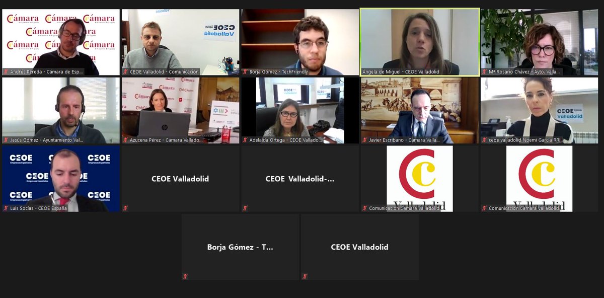CEOE Valladolid (@ceoevalladolid) on Twitter photo Jornada sobre #FondosEuropeos y #Pymes organizada por <a href="/AyuntamientoVLL/">Ayto. de Valladolid</a> <a href="/cam_valladolid/">Cámara de Valladolid</a> y <a href="/CEOEValladolid/">CEOE Valladolid</a> en el marco de #ValladolidConsolida
Ha contado con la participación de Luis Socías, jefe de la Oficina de Proyectos Europeos de <a href="/CEOE_ES/">CEOE</a>
Más info: ceoevalladolid.es/el-ayuntamient… Jornada sobre #FondosEuropeos y #Pymes organizada por <a href="/AyuntamientoVLL/">Ayto. de Valladolid</a> <a href="/cam_valladolid/">Cámara de Valladolid</a> y <a href="/CEOEValladolid/">CEOE Valladolid</a> en el marco de #ValladolidConsolida
Ha contado con la participación de Luis Socías, jefe de la Oficina de Proyectos Europeos de <a href="/CEOE_ES/">CEOE</a>
Más info: ceoevalladolid.es/el-ayuntamient…
