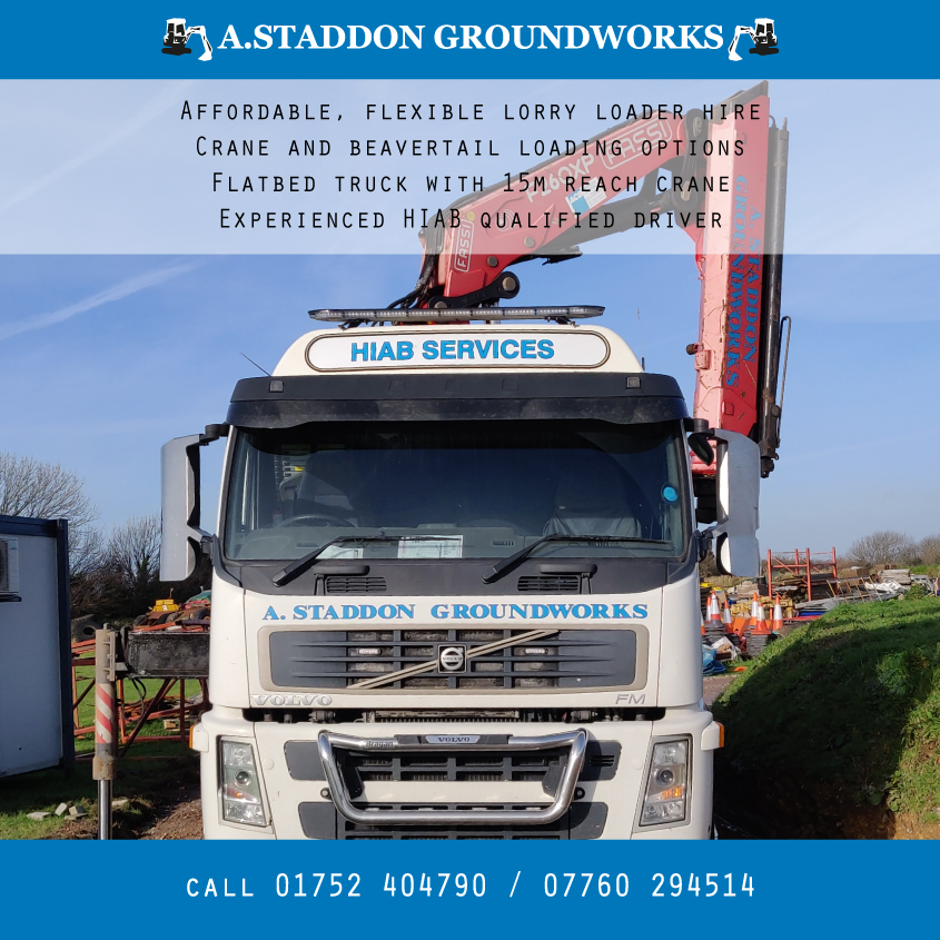 staddonground's tweet photo. We are lifting and shifting for some cracking customers of late! Hot tubs are arriving to gardens en masse, ready for "staycations"
If you have a hot tub, boat, container, building materials or anything else that needs lifting and transporting, give us a call on 01752 404790 https://t.co/87wKFk485q