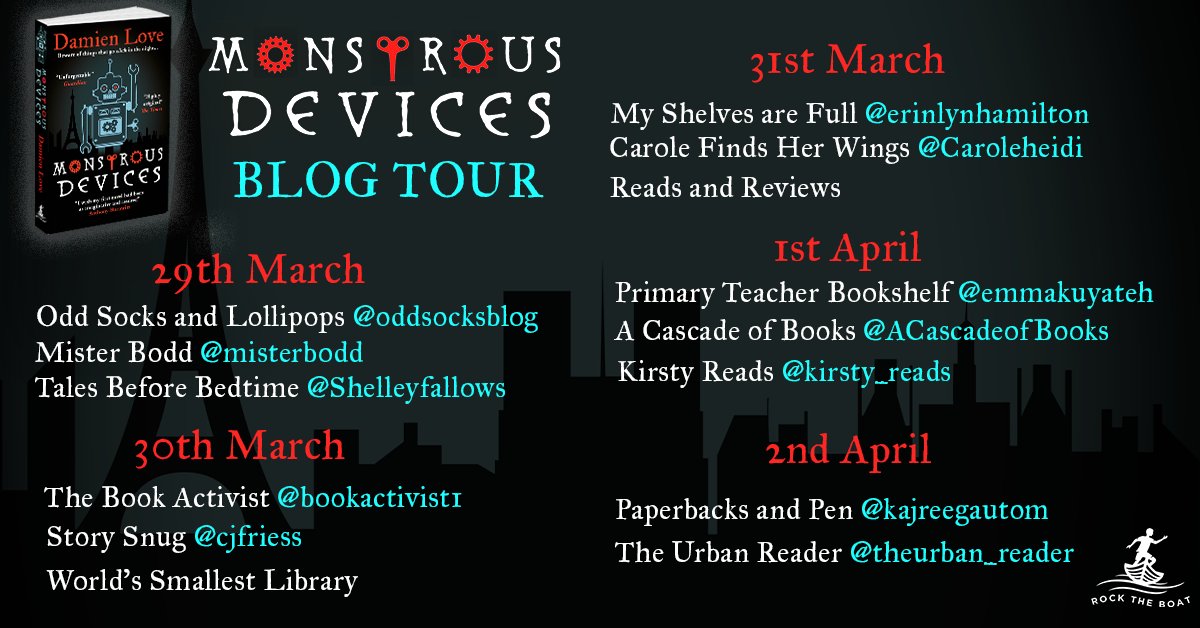 bookactivist1's tweet photo. Looking forward to this next week! @DeviceMonstrous @Rocktheboatnews #blogtour #MonstrousDevices https://t.co/Yi7412Tti4