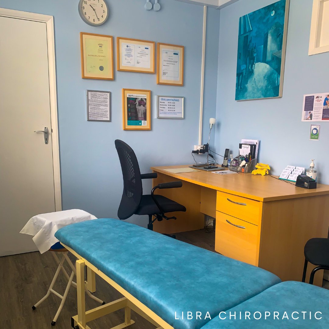 LibraChiro's tweet photo. Welcome to our office...where the magic happens! 

Call us on 0118 9697769 to book a consultation - put your health first!

#physicaltherapist #massagetherapy #chiropractors #adjustment https://t.co/UUYojJw8Mj