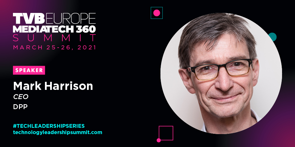 thedppltd's tweet photo. It's today!! Join the @TVBEurope mediatech 360 Summit https://t.co/JLJjSDRJQm
DPP CEO, Mark Harrison discusses cultural, creative, and strategic shifts driven by the pandemic.
#TechLeaderSeries https://t.co/BTq3rrvhCm