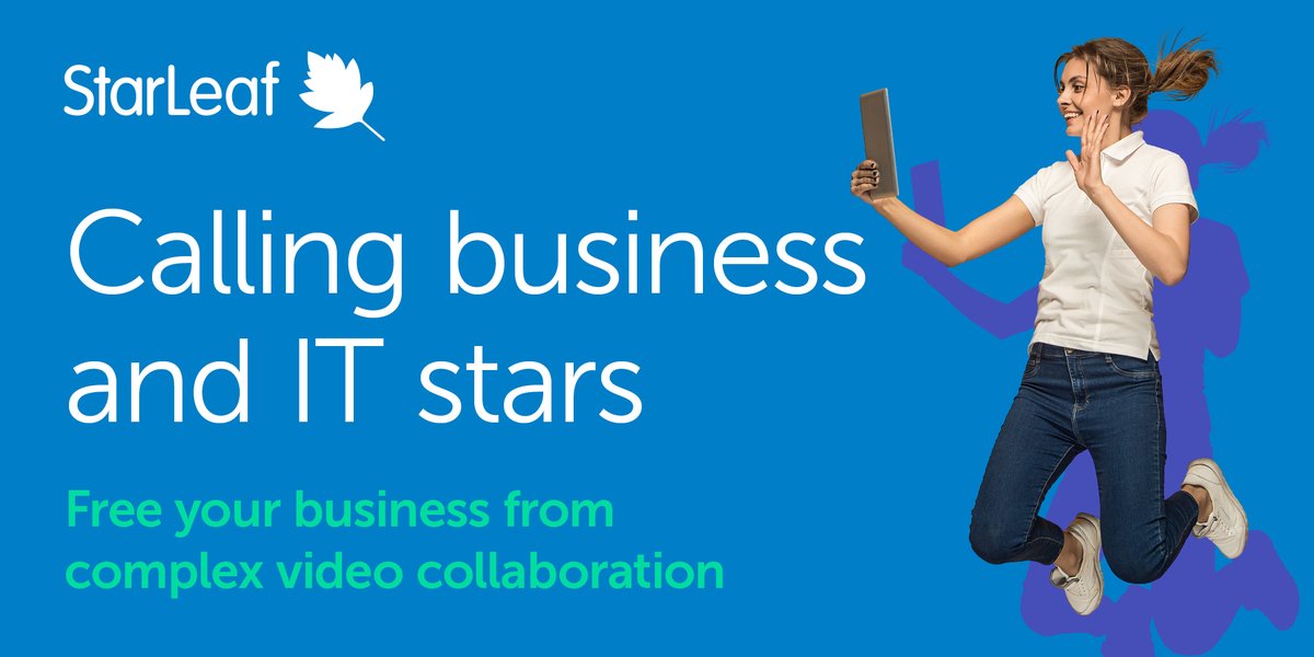 StarLeafCo's tweet image. 58% of people feel forced to use the most well-known video conferencing solution.

You don’t have to follow the crowd. 

Lead the way to simpler, more enjoyable collaboration for everyone with StarLeaf.

ow.ly/qkmu50DKBSl

#StarLeaf #VideoConferencing #Collaboration