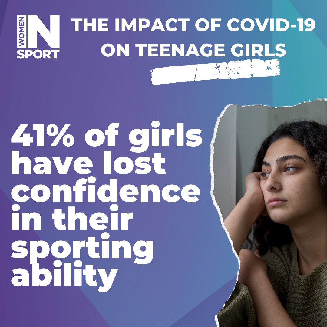 Women in Sport (@womeninsport_uk) on Twitter photo Today we launch new research funded by <a href="/comicrelief/">Comic Relief</a> unveiling the impact of Covid-19 on teenage girls' mental health, wellbeing and their relationship with sport and physical activity. Read the full report and it's recommendations on our website ow.ly/vFwx50E84n4 Today we launch new research funded by <a href="/comicrelief/">Comic Relief</a> unveiling the impact of Covid-19 on teenage girls' mental health, wellbeing and their relationship with sport and physical activity. Read the full report and it's recommendations on our website ow.ly/vFwx50E84n4