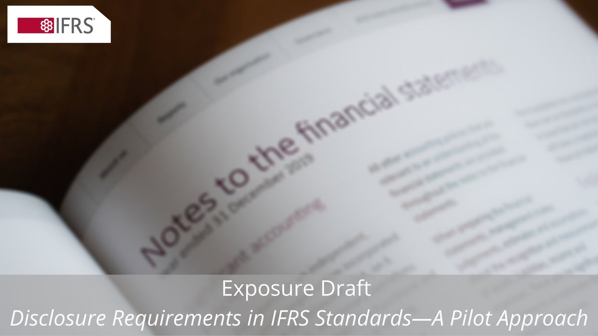 IFRS Foundation (@ifrsfoundation) on Twitter photo #IASB proposes a new approach that opens the way to better communication in the notes in financial statements. Deadline for comments is 21 October 2021: ifrs.org/news-and-event… #IFRS #financialstatements #IFRS13 #IAS19 #IASB proposes a new approach that opens the way to better communication in the notes in financial statements. Deadline for comments is 21 October 2021: ifrs.org/news-and-event… #IFRS #financialstatements #IFRS13 #IAS19