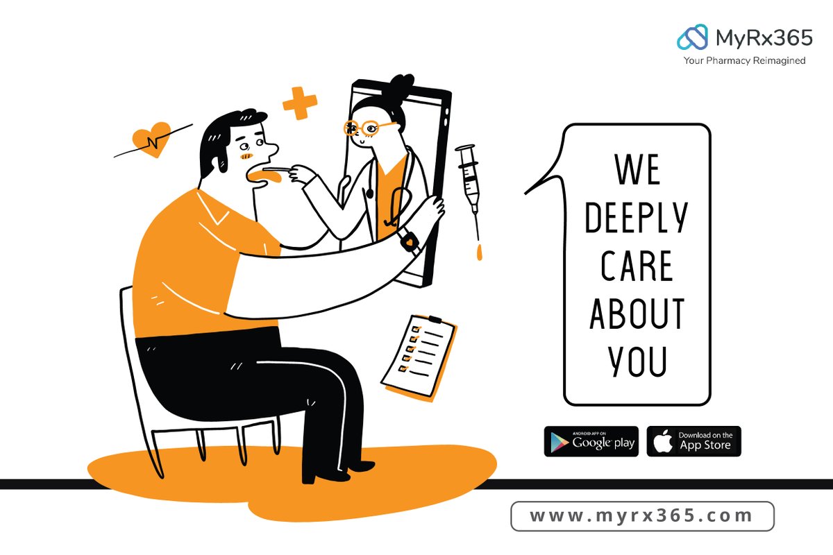 MyRx365 is an integrated digital healthcare platform that allows you to regularly monitor your vitals and automatically notifies your care team upon elevated results. Get access to better personalized healthcare.

#Myrx365 #digitalhealth #medicine #remotepatientmonitoring