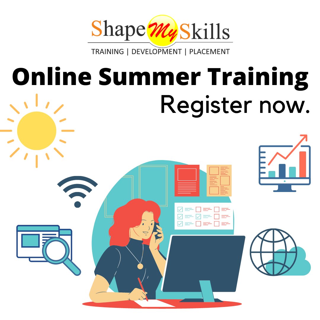 shapemyskills's tweet photo. If you are searching for 6 Weeks Summer Training in Noida then @shapemyskills the best option to get hands-on exp. with Live Project
Call Us +91-8287509975
#6WeeksTraining #SixWeeksTraining #6WeeksCourse #SixWeeksCourse #6WeeksOnlineTraining #onlinecourses #shapemyskills https://t.co/0qvIXYIsdQ