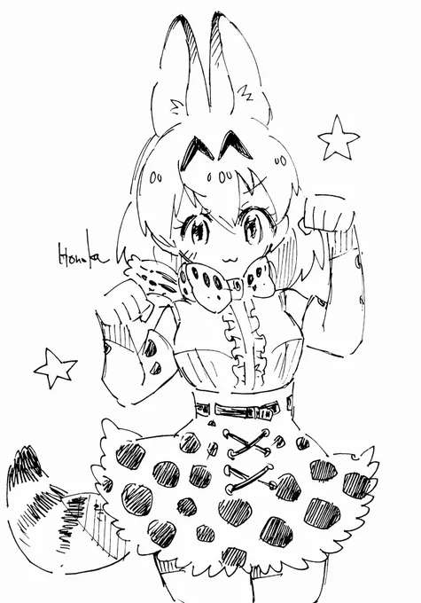 うみゃみゃ〜〜🐾
#けもフレ
#けものフレンズ 