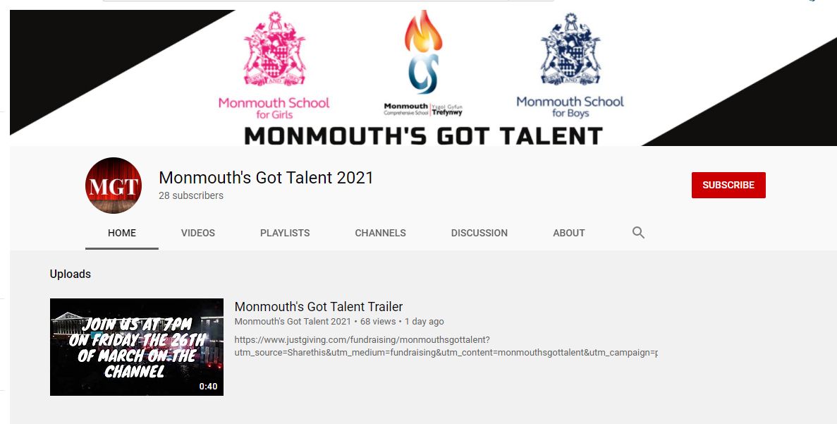LearnWithMCS's tweet photo. Nothing planned for Friday night? Well, you have now – Monmouth’s Got Talent, 7pm on the Youtube channel https://t.co/TLCTcY9Qm2 when you will have an opportunity to watch the eight MCS acts along with the @Habsmonmouth finalists as they sing, act, dance &amp; perform magic for you https://t.co/PLobhHFWZ4