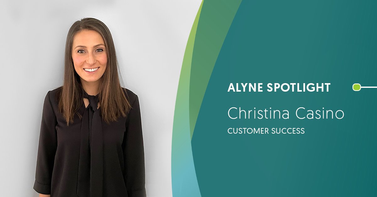 alyne's tweet photo. In this week's #AlyneSpotlight, meet Christina Casino, Alyne's Customer Success Consultant who is passionate about taking charge of initiatives where she can make a positive change in organisation's #EnterpriseRiskManagement processes. 

#GetAlyned #RegTech #ERM https://t.co/PfafjtqLJE