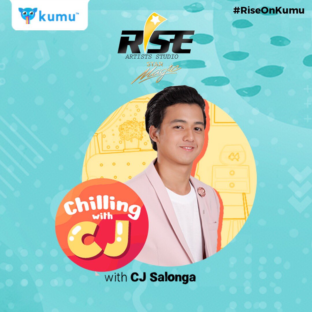 riseartistsph's tweet photo. CJ Salonga is going live at 7PM! Catch Chilling with CJ on https://t.co/Pkd8igboGB! #RiseOnKUMU https://t.co/KrVebyXUxi