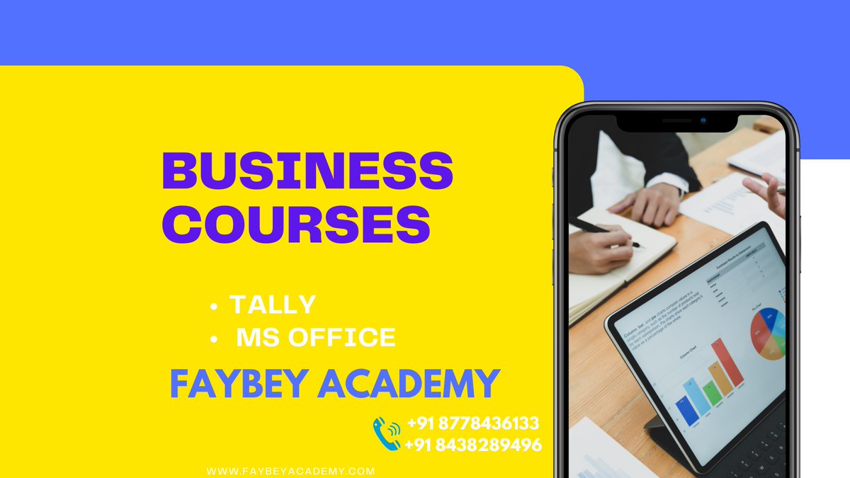 v4everdigital's tweet image. BUSINESS COURSES
in Faybey Academy 

faybeyacademy.com
 
#businesscourse #bussinesscoaching #faybeyacademy
#tally #MSOffice