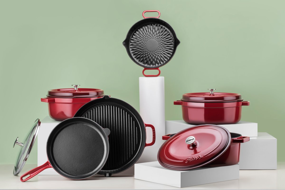 SilverCookware's tweet photo. Bahar huzurunu hissetmek isteyenlere Bahar Set: 
Ürünler :
Silver Smart Döküm Derin Tencere 20 cm
Silver Smart Döküm Derin Tencere 26 cm
Silver Döküm Oval Tencere 23x30 cm
Silver Döküm Cam Kapaklı Düz Tava 28 cm
Silver Döküm 22 cm Sahanda Tava
Silver Döküm 30 cm Izgara Tava https://t.co/KQRf20jK3T