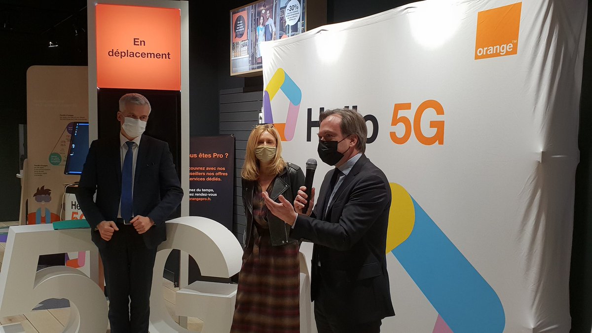 OrangeGrandEst's tweet photo. 💬 @LudovicGuilcher, Directeur Orange Grand Nord-Est :
"Avec la 5G à Reims, vous bénéficiez désormais de la puissance de la fibre optique dans votre poche"

#Hello5G https://t.co/uYRTRjYZsd